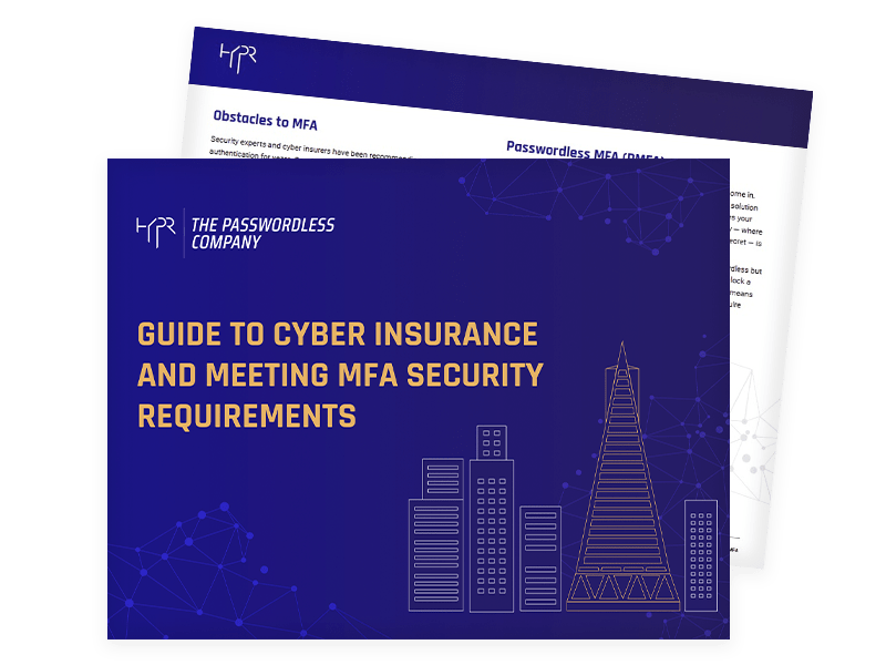 Guide to Cyber Insurance and MFA HYPR